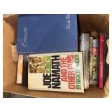 2 boxes of books
