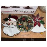3 Christmas Suncatchers