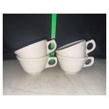 Heavy buffalo china diner coffee cups