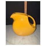 Fiesta original yellow mini disk pitcher