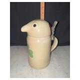 Vintage Utica club Dooley figural beer stein