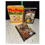 3 vintage cookbooks