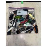 Bag of Hotwheels die cast miniature cars