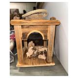 Rustic nativity