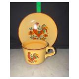 Taylor & smith rooster Revielle cup and saucer
