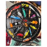 Vintage Hotwheels case full of cars