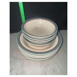 Pfaltzgraff Juniper dishes 10pcs