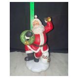 HOMCO home interiors porcelain Santa figurine