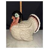 Vintage OMC Japan covered turkey tureen