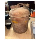 Metal Fuel Canister with Pour Spout and Handle