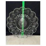 Indiana glass hobnail egg plate