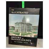Signed copy of the history of McLean County book