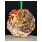 Vintage rooster platter