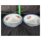 Vintage Yamatsu Japan luster ware bowls