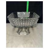Square EAPG compote
