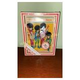 Vintage "bathless boys" shadow box originally