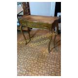 French provincial style foyer table