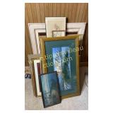 Group of framed art