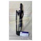 Hand carved in Tanganyika man with walking stick