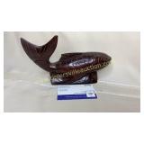 Haitian mahogany carved fish