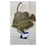 Metal art marble eye fish