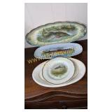 Fish platters and ironstone