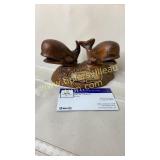 Cypress gardens whale salt and pepper shakers