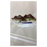 Trout salt and pepper shakers