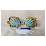 Tropical fish salt and pepper shakers