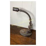 Cast iron lamp base