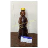 Glass Mrs Butterworths syrup bottle