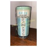 Vintage mothball closet caddy