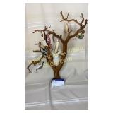 Driftwood with vintage lures