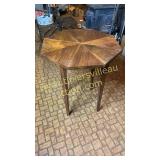 Mid century octagon side table