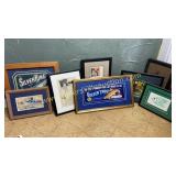 Group of fishing prints