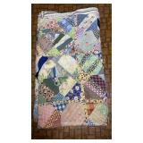Homemade scrap quilt needs some repair