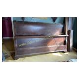 King size sleigh bed with rails needs cleaning