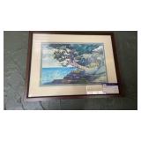 Framed Bermuda print