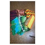 6 granny style Afghans