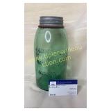 Large swayzees mason jar with zinc lid