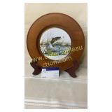 Jim Beam collector bass plate