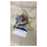 Art glass starfish/crab paperweight