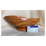 Awesome orange swirl mccoy pottery