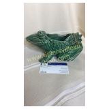 Mccoy frog planter flowers