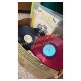 Box of loose records