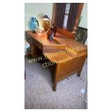 Vintage oak desk- desk only