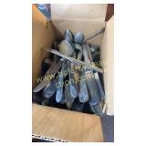 Box of vintage flatware