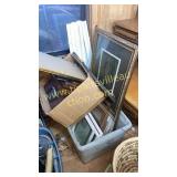 Group of art and frames