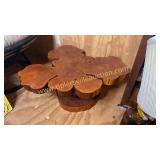 Live edge cypress table