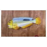 Wooden fish wall hanger